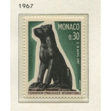 MONACO 1967 Yv. 722 ESTAMPILLA MINT COMPLETA